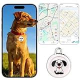 2026 GPS Tracker for Pet, No Monthly Fee & No SIM Card Needed | Real-Time Tracking for Dogs, Cats & Small Animals | Lightweight Design | Long Battery Life | Compatible with iPhone & Android