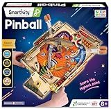 Smartivity DIY Pinball Machine for Kids 8-14 Years Old | Global Award Winning Arcade Game | Build Your Own Pinball I Birthday Gift for Smart Kids | STEM Toy for Boys & Girls