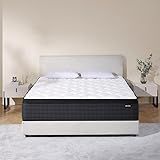DEHIJU Queen Size Mattress, 12 Inch Hybrid Memory Foam Queen Mattress in a Box, Medium, Pressure Relief, CertiPUR-US