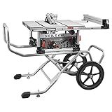 SKIL 10 Inch Heavy Duty Worm Drive Table Saw with Stand - SPT99-11