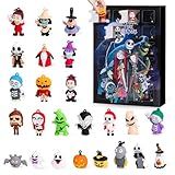Nightmare Advent Calendar,Advent Calendar 2026,with 24 Collectible for Kids Adult Boys Girls,Halloween Countdown Calendar Boo Basket Stuffers Trick or Treat