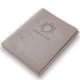 Primasole Folding Travel Yoga Mat Foldable light weight Easy to carry to Workout Fitness Class Beach, Park,Picnics 4mm thick Earth Brown Gray Color PSS91NH025A