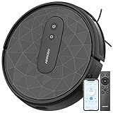 AIRROBO Robot Vacuum, 2800Pa Powerful Suction, Smart Navigation, App & Remote Control, 120 Mins Runtime, Anti-Collision & Anti-Drop, for Hard Floor/Carpet/Pet Hair