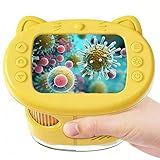 11000X Handheld Digital Microscope for Kids, Pocket Microscope with 2.4" IPS Screen, Portable STEM Science Toy for Boys Girls Child, Edu Science Kits Birthday for Toddler Age 3-6 6-12