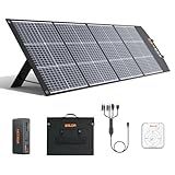 BALDR Solar Panels 200W Monocrystalline Portable Folding Solar Charger for Solar Generators and Portable Power Stations，Solar Panel Kit for Camping, Off Grid Living