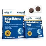 Hionfurt 32ct Motion Sickness Patches, Non-Drowsy Herbal Relief