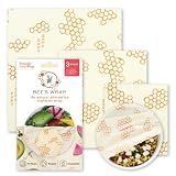 Bee's Wrap Beeswax Food Wraps, 3 Pack Assorted - Honeycomb