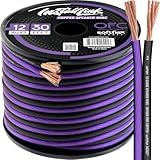Install Link 12 AWG Gauge Speaker Wire Cable (OFC) Stereo, Car or Home Theater (30 Feet)