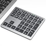 Nulea Wireless Number Pad for Laptop with Bluetooth 5.0 & 2.4G Connection