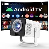 HP Projector Built-in Apps, USB-C Power Bank Compatible for Outdoor MC400