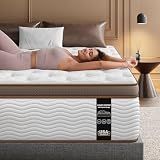 BedStory Hybrid Mattress Queen 13 Inch - Zero Motion Transfer with Precision Pocket Springs - Firm Orthopedic Lumbar Hip Support - CertiPUR-US & Oeko-TEX Dual Certified, 365 Nights Trial