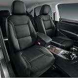 Skechers Memory Foam Seat Covers, Air Cool Mesh Thick Car Seat Covers, Car Seat Covers Front Seats Airbag Compatible, Universal Automotive Comfort for Most Cars, Vans, Trucks, SUV,Black