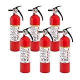 Kidde Multi Purpose Fire Extinguisher for Home, Office, Dorm, Residential, 1A10BC, 6 Pack