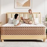 Niqooia Queen Size Mattress, 12 Inch Hybrid Mattress in a Box, Memory Foam and Individual Pocket Springs, Soft and Breathable, Fiberglass Free, CertiPUR-US Certified, Queen Memory Foam Matress