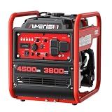 AMERISUN 4500W Inverter Generator, Gas Powered 223cc 4-Stroke Engine,CO Sensor & Parallel Ready, Quiet RV Generator with Eco Mode, 120V 30A RV Outlet for Home Backup, Camping & Outdoor Power