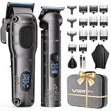 Hair Clippers for Men Professional, Cordless Hair Clippers for Hair Cutting, Mens Clippers and Trimmers Set, Electric Hair Trimmer for Men with Package Box