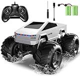 Cheffun 1:16 RC Car - 2.4 GHZ Remote Control Car with LED Light and Loadspace, 4WD All Terrain Waterproof Off-Road Cybertruck Toys, Electric Vehicle Toys for Kids, Gifts for Kids, Boys and Girls