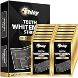 Teeth Whitening Strips 14 Treatments - Whitening Strips, Fast Remove Smoking, Coffee, Wine Stains, Teeth Whitening Kit Pack of 28 Non-Slip Strips