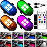 Wireless LED Lights for Car, Rechargeable Interior Car Lights