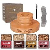 Cocktail Smoker Kit, Old Fashioned Smoker Kit for Bourbon Whiskey Drink, Smoker Infuser Kit with 4 Flavors Wood Chips, Birthday Father's Day Gifts for Husband, Men, Dad