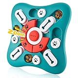 PETSTA Dog Puzzle Toys, Treat Dispensing Dog Enrichment Toys for IQ Training and Brain Stimulation, Interactive Mentally Stimulating Toys as Gifts for Puppies, Cats, Dogs