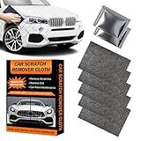 Fululuer Nano Sparkle Cloth Car Scratch Remover Paste for Vehicles, Car Scratch Repair and Swirl Remover - Car Paint Scratch Remover & Restorer Kit (Orange XL)