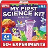 Doctor Jupiter My First Science Kit for Kids Ages 4-5-6-7-8 | Birthday Gift Ideas for 4+ Year Old Boys & Girls | Toy Stem Kit with 50+ Experiments | Learning & Educational Projects
