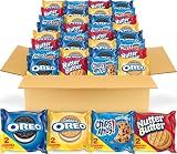 OREO Original, OREO Golden, CHIPS AHOY! & Nutter Butter Cookie Snacks Variety Pack, 56 Snack Packs (2 Cookies Per Pack)