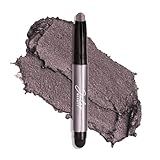 Julep Eyeshadow 101 Cream-to-Powder Waterproof Shadow Stick – Smoky Amethyst Shimmer – Long-Lasting, Crease-Proof, Rich Purple Shimmer Cream Eyeshadow with Built-in Smudger