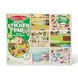 Melissa & Doug Reusable Sticker Pad: Habitats - 150+ Reusable Stickers - FSC Certified