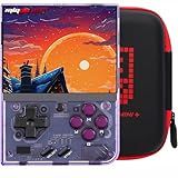 Mini Plus Retro Gaming Console with Portable Case, Handheld Game Console with 3000mAh Battery 3.5'' IPS Screen, Compatible with a Large Variety of Classic Games. Support WiFi & RTC