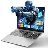 CHIFUYOU Gaming Laptop, 2025 16 Inch Office 365 Laptop Computer, N150 Processor (4C/4T, Up to 3.6GHz),16GB RAM 1TB SSD, WiFi 5,BT4.2,16" FHD 1920x1200(16:10), Backlit Keyboard, Gray