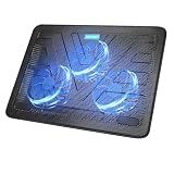 TECKNET Laptop Cooling Pad, Portable Slim Laptop Cooler for 12"-17" Laptops