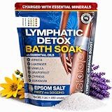 Bruizex Arnica Montana Bath Salts, Epsom Salt Bath Soak with Magnesium, 1lb