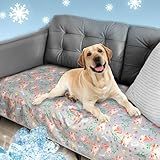 Leekalos Dog Cooling Mat,Pet Coolings Pads for Dogs Blanket,Summer Cooling Bed for Cats Blanket,Portable Pet Coolings Cushion for Home & Outdoor,Both Cold and Warm Uses