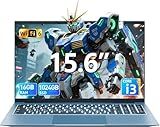 SGIN 15.6 Inch Laptop 16GB RAM 1024GB SSD, Laptops Computer with Core I3, Win 11, Portable Notebook, IPS FHD Display, WiFi 6, 180° Open Angle, Backlit Keyboard