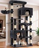 Heybly Cat Tree, 76-Inch Tall Heavy Duty Cat Tower for Big Cats HCT039G