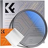 K&F Concept 67mm Circular Polarizer Filter Ultra-Slim 18 Multi-Coated Optical Glass Circular Polarizing Filter for Camera Lenses with Cleaning Cloth (K Series)
