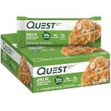 Quest Nutrition Apple Pie Protein Bar, 20g Protein, 13g Fiber, 12 Count