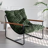 MAXYOYO Modern Accent Chair, Comfy Living Room Chair with Metal Frame