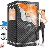 VORTEXTOVE Sauna Box for Home, 4L 1500W Steamer and 600D Oxford Fabric