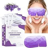 FRSHMORN 16Packs Steam Eye Mask, Heated Eye Mask for Sleeping, Warm Compress for Eyes, Self Heating Disposal Steam Mask for Home Sleep, Office, Spa, Travel Essentials Mothers Day Gifts (Lavender)