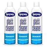 Sprayway Glass Cleaner, SW-050 19 oz Cleaner for Auto and Home for a Streak-Free Shine, Deep Cleaning Foaming Action, Safe for Tinted & Non-Tinted Windows, Ammonia Free Foam Glass Cleaner, Pack of 3