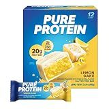 Pure Protein Pure Protein Bars, Lemon Cake, 20g Protein, Gluten Free, 12 Ct