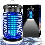 LUOJIBIE Bug Zapper Outdoor, Mosquito Zapper with LED Light, Fly Zapper Outdoor Indoor, Insect Zapper Electric Fly Traps, Plug in Mosquito Killer for Patio Yard