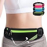 AIKENDO Slim Running Belt Fanny Pack Phone Holder Money Belt Women and Men