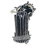 Die Hard Advent Calendar - Hans Gruber Falling off off Nakatomi Plaza, 2024 New Halloween & Christmas Advent Calendars, Wooden Christmas Calendar Countdown Advent for Adult Boys Girls (Black- B)