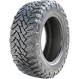 Venom Power Terra Hunter M/T Mud Off-Road Light Truck Radial Tire-35X12.50R20LT 35X12.50X20 35X12.50-20 121Q Load Range E LRE 10-Ply BSW Black Side Wall