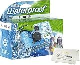 Fujifilm Quick Snap Waterproof 27 exposures 35mm Camera 800 Film, 1 Pack + Quality Photo Microfiber Cloth (1 Pack)