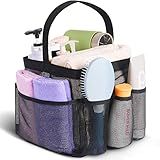 EUDELE Mesh Shower Caddy Portable for College Dorm Room Essentials, Shower Caddy Dorm with 8-Pocket Large Capacity for Beach, Swimming, Gym, Travel essentials